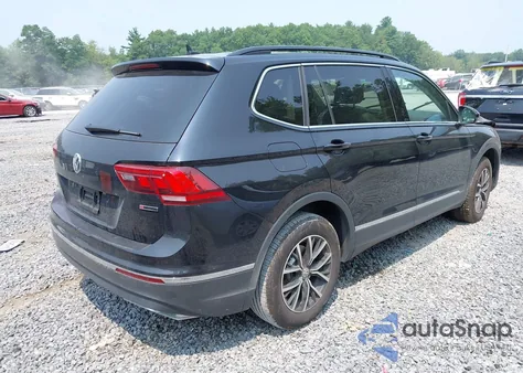 2021 Volkswagen Tiguan Se/Se R-Line Black/Sel from USA, damaged, VIN 3VV2B7AXXMM107360